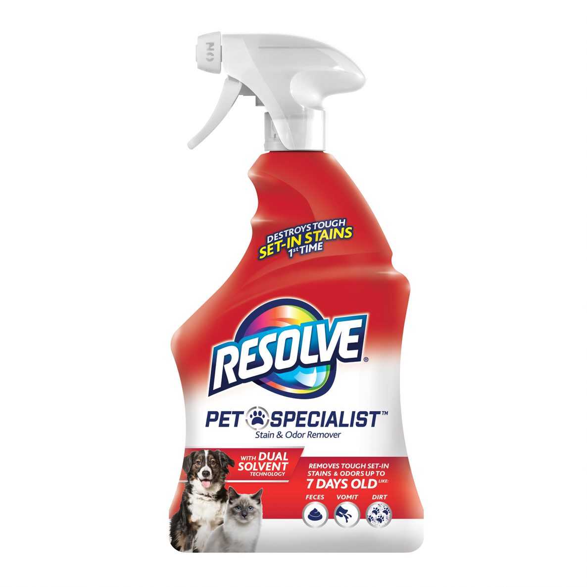 Resolve® Pet Specialist Stain & Odor Remover